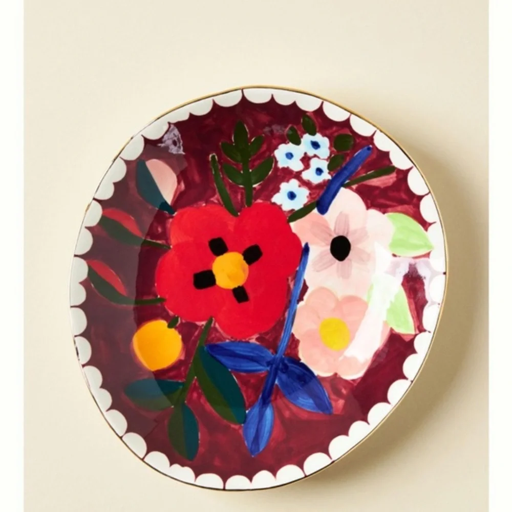 Francesca Kaye Floral Atelier Dessert Plate